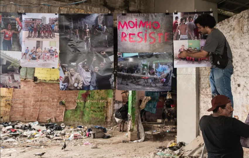 Famílias reivindicam centro de memória na favela do Moinho