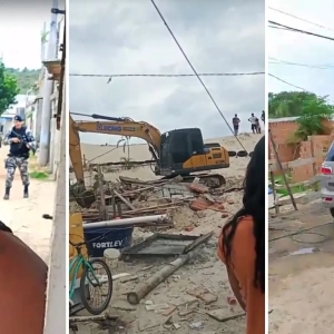 PMSC sitia comunidade e ameaça moradores em Florianópolis