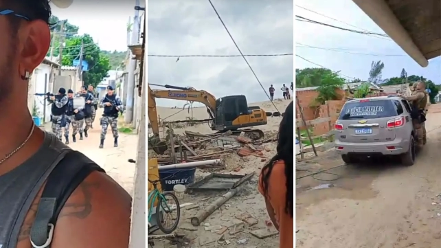 PMSC sitia comunidade e ameaça moradores em Florianópolis