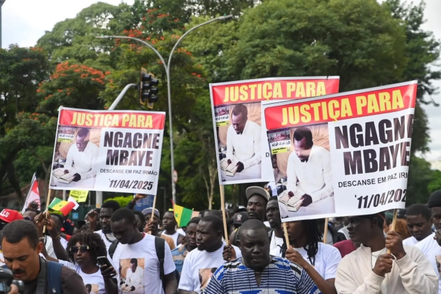 MP vê ‘legítima defesa’ no assassinato de senegalês por PM