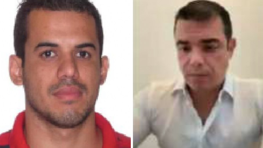 À esquerda: Wendel dos Santos Bastos, locatário do imóvel da fábrica Kondor Fly. À direita: Gabriel Carvalho Belchior, sócio da empresa e piloto executivo